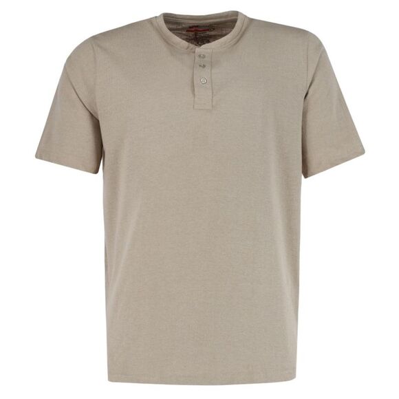 Ten West Apparel Men's Henley Short Sleeve and Plaid Pajama Pant Set - Picture 2 of 3